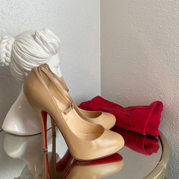 Christian Louboutin Fetibride 120mm Mary Jane heels RETAIL 895 - Picture 2 of 11